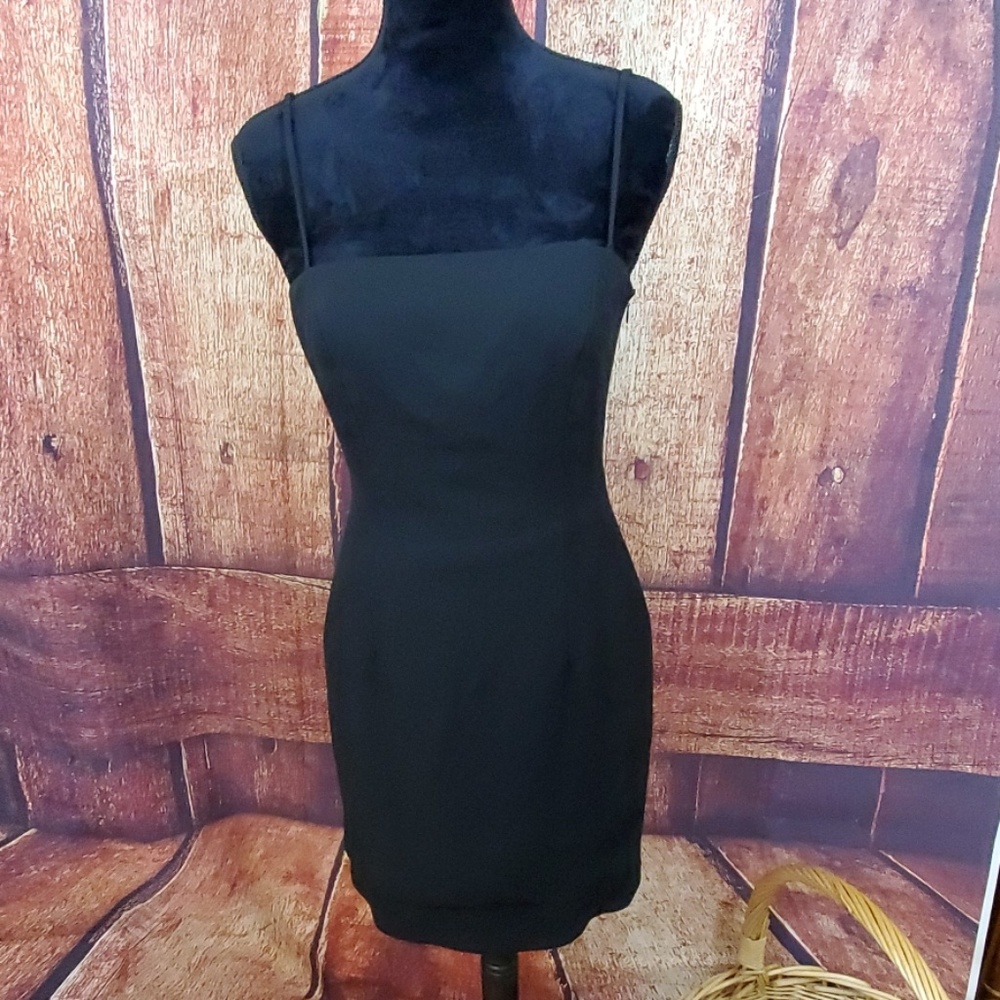 Elegant Black Strapless Dress